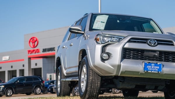 Toyota sold 2.332 million vehicles in the US last year, compared with 2.218 million for General Motors