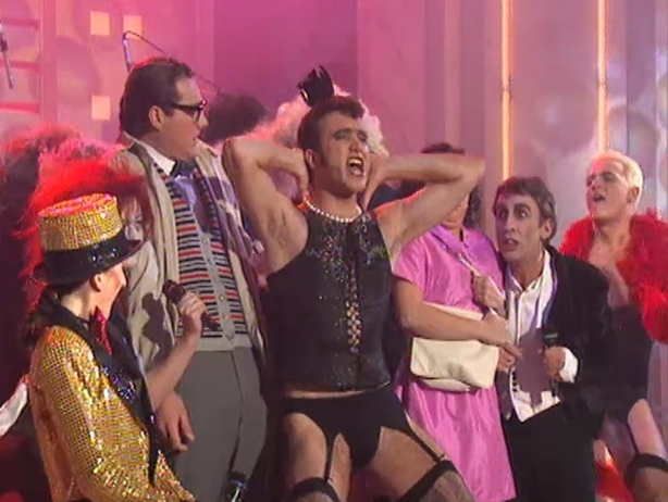 The Machine Theatre Company perform 'The Rocky Horror Show' on The Late Late Show (1997)