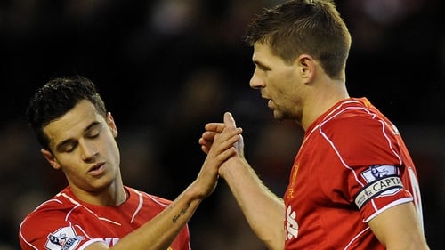 Steven Gerrard and Philippe Coutinho could be set to link up again