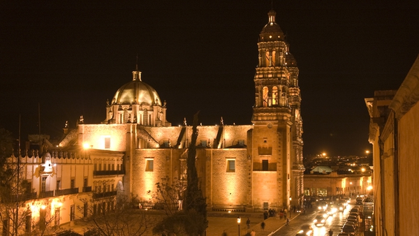 The vehicle was left outside a historic local state governor's office in a public square in Zacatecas (File image)