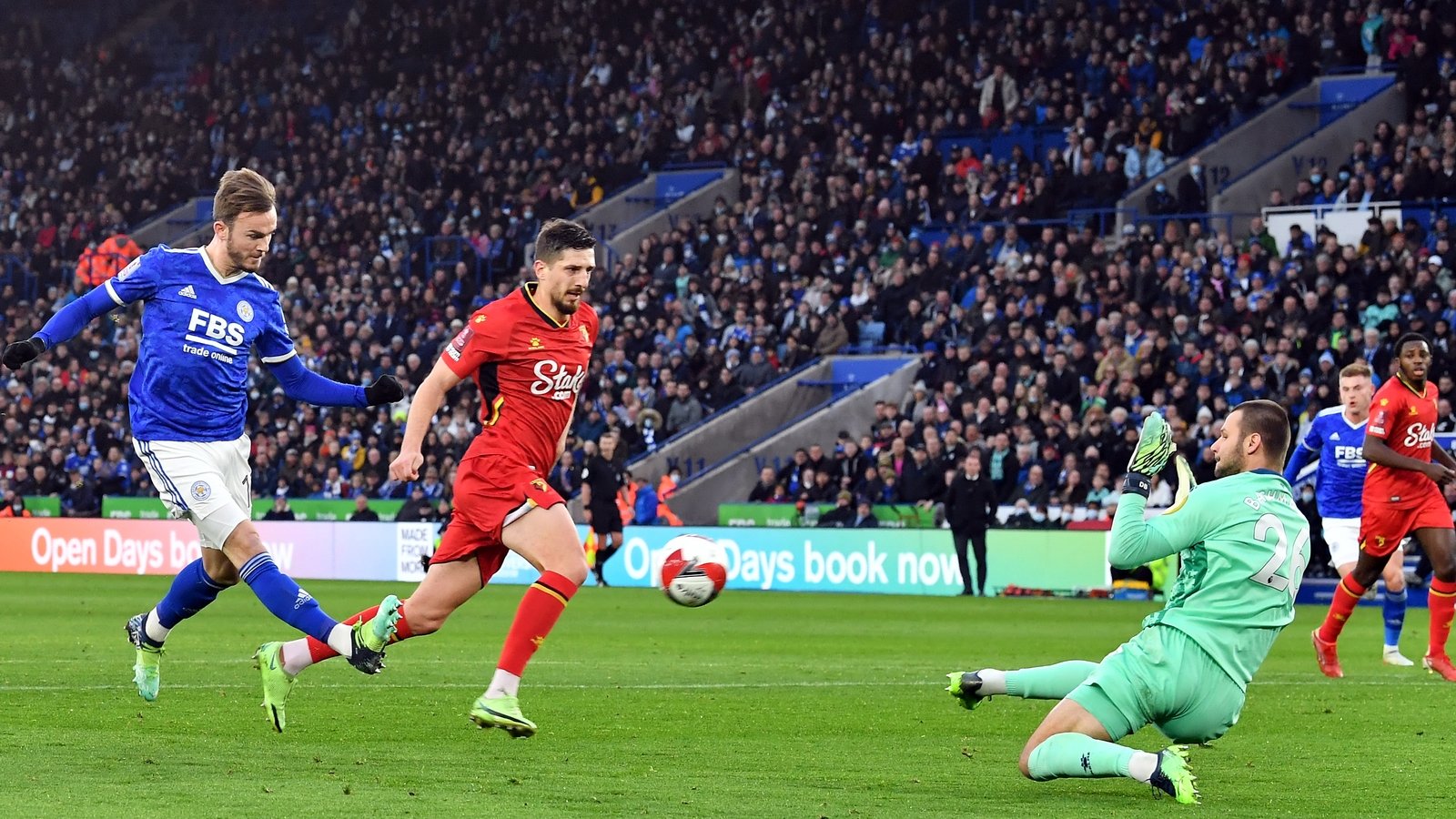 Leicester Shoot The Lights Out Against Limp Watford