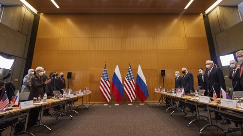 Talks were being led by Russia's Deputy Foreign Minister Sergei Ryabkov and US Deputy Secretary of State Wendy Sherman