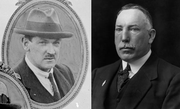Michael Collins and James Craig