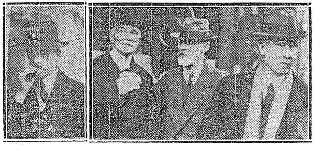 Notable southern Protestants who attended the meeting in Dublin yesterday. L-R: Lord Powerscourt, Bertram Barthom, Commander Gaisford St Lawrence and M.V. Blacker Douglas. Photo: Irish Independent, 20 January 1922
