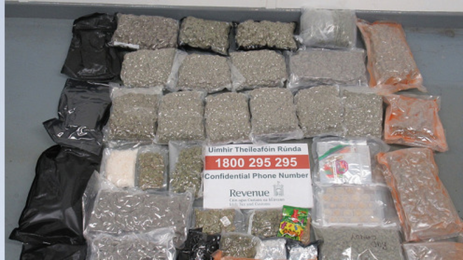 Drugs worth €330,000 seized in Dublin