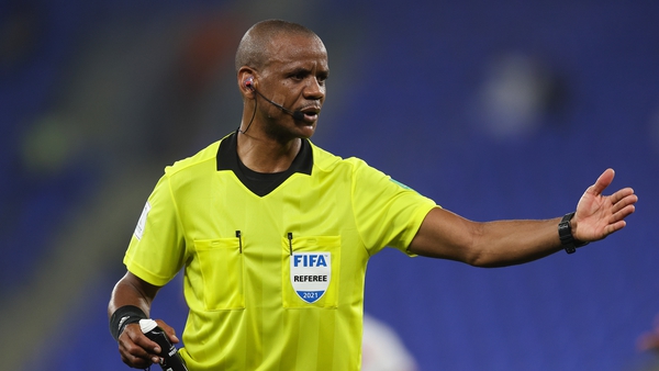 Referee Janny Sikazwe made two timekeeping errors