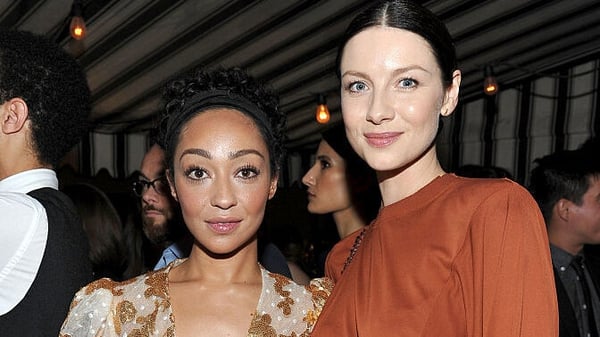 (L-R) Ruth Negga and Caitríona Balfe, shortlisted for their performances in Passing and Belfast, respectively