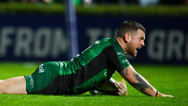 Oliver has played all but one game so far this season for Connacht