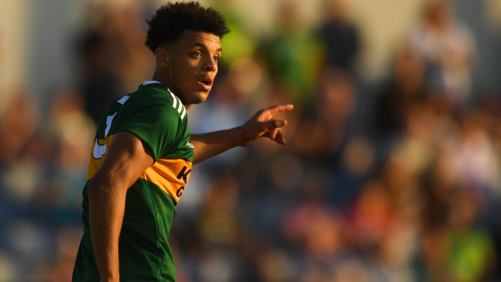 Image - In action for the Kerry U-20s in 2018
