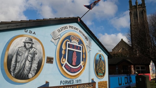 UDA and UFF murals in east Belfast. Photo: Kaveh Kazemi/ Getty Images