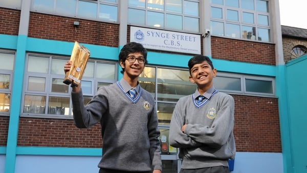 Aditya Joshi, aged 15, and Aditya Kumar, aged 16 took home the top prize
