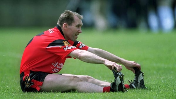 Mickey Linden during the 2002 Ulster championship when he was 39