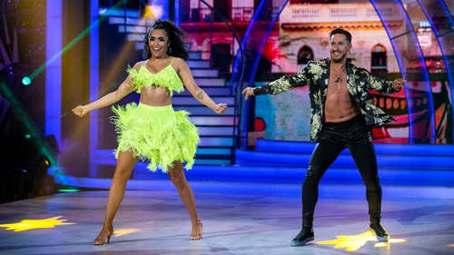 Erica-Cody and Denys Samson wowed the judges with their Samba