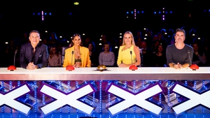 David Walliams, Alesha Dixon, Amanda Holden and Simon Cowell reunite on Britain's Got Talent