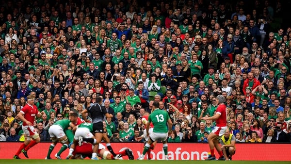 Ireland's first game of the 2022 Six Nations, at home to Wales on 5 February, could be played in front of a full capacity crowd if restrictions are eased later this week