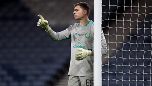 Hazard is currently the third choice netminder at Celtic Park