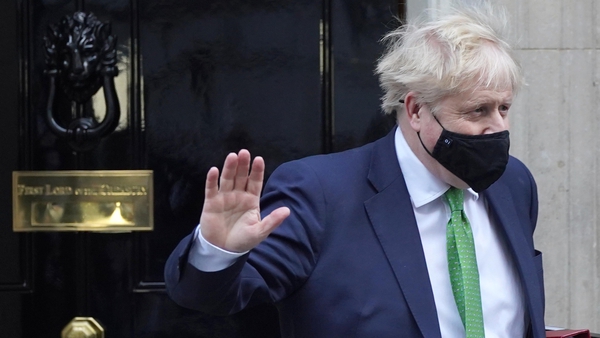 Boris Johnson apologised once again for the partygate saga which threatens to be the death knell for his time as prime minister