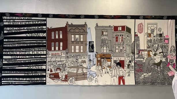 The Kilburn-Irish connection detailed in tapestry