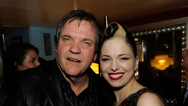 Imelda May picture with Meat Load in New York in 2010