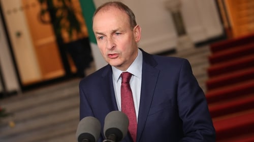 "Lá cinniúnach is ea é", a dúirt an Taoiseach, Micheál Martin