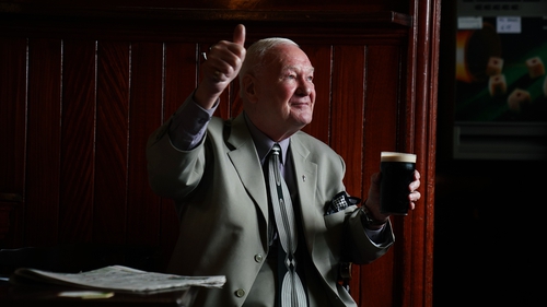 A regular for 55 years at Mulligans pub in Dublin celebrates the announcement