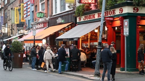 Footfall in Dublin city centre increased by 22% on a weekly basis