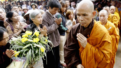 In the 1960s Thich Nhat Hanh came to prominence as an opponent of the Vietnam War