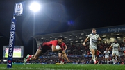 Rob Baloucoune scores Ulster's fifth try