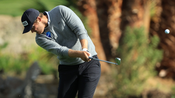Seamus Power in action during the third round at La Quinta Country Club.