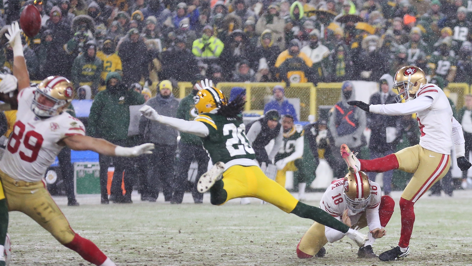 Talanoaa Hufanga makes 49ers history with touchdown vs. Packers