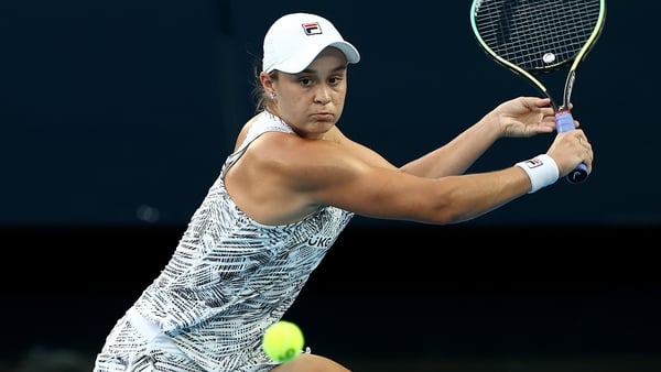 Ashleigh Barty will face American Jessica Pegula in the quarter-finals