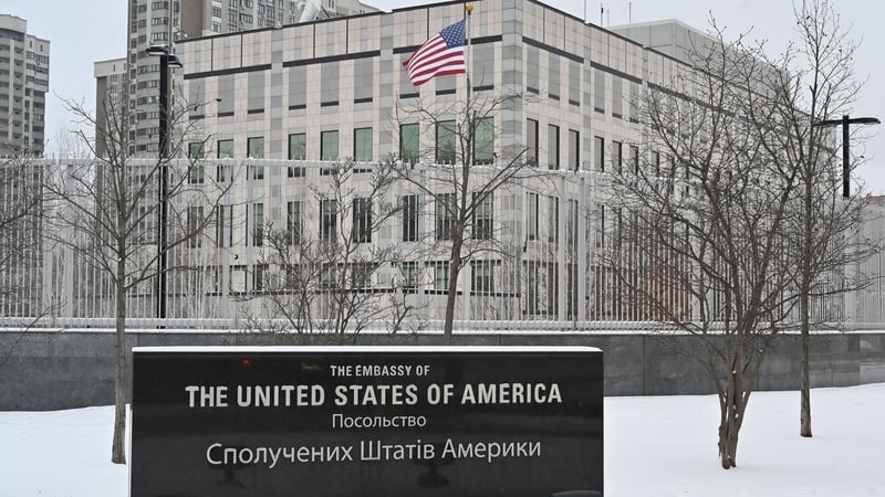 US embassy evacuated in Kyiv