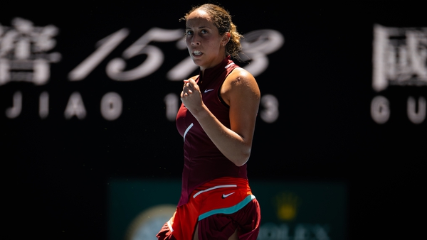 Madison Keys has reached the Australian Open semi-finals for the second time in her career