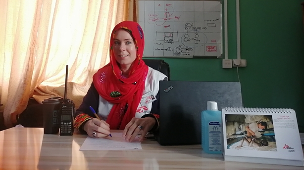 Sarah Leahy said that the healthcare system in Afghanistan now risks total collapse, due to a lack of international support