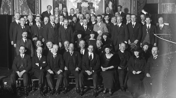 Century Ireland Issue 223 - A group picture from the Irish Race Congress taken on 23 January 1922 Photo: Bibliothèque nationale de France