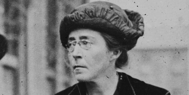 Century Ireland Issue 223 - Hanna Sheehy Skeffington c. 1915 - 1920 Photo: Library of Congress Prints and Photographs Division Washington, D.C. 20540 USA