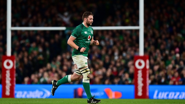 Iain Henderson has played just once since Ireland's win against New Zealand