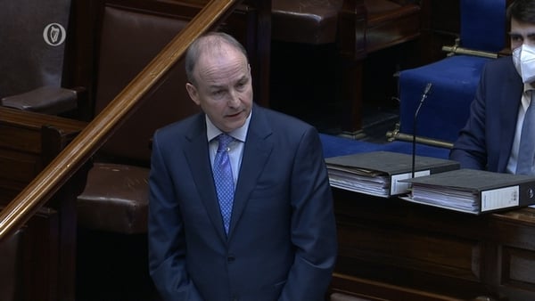 Taoiseach Micheál Martin said it was very important to say it is not the parents' fault