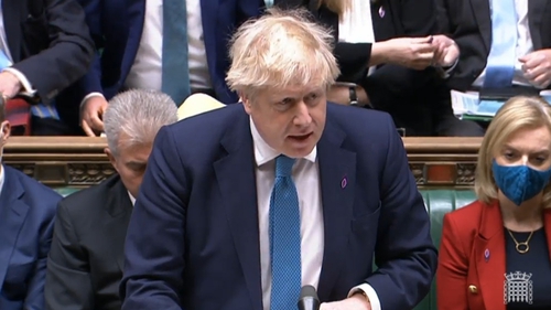 Boris Johnson took questions at PMQs in the House of Commons
