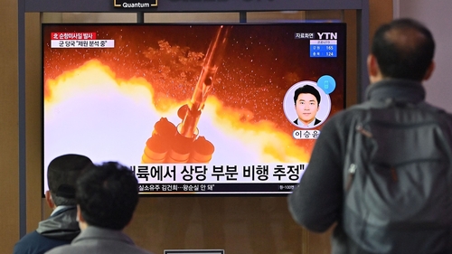 N Korea Fires Two Missiles As Testing Blitz Continues