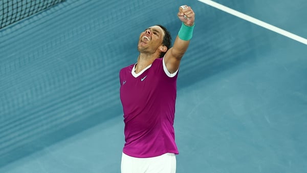 Rafael Nadal converted four of the eight break point opportunities he created on Matteo Berrettini's serve