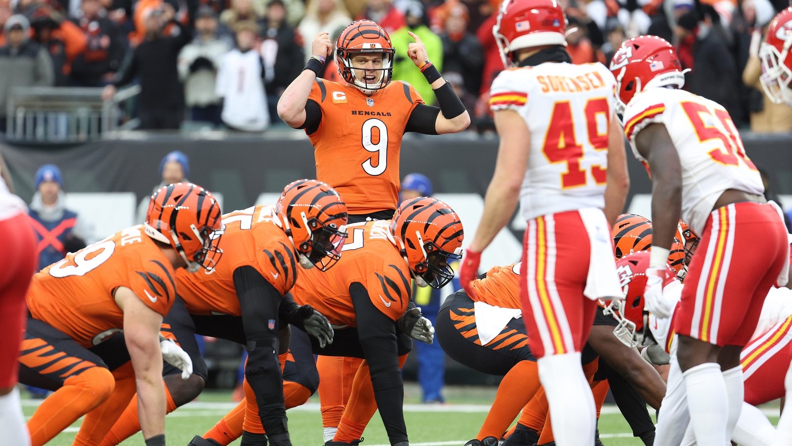 How are the Cincinnati Bengals preparing for the noise in Arrowhead  Stadium? - AS USA