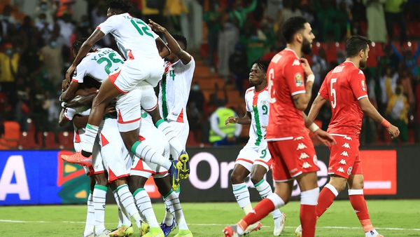 Dango Ouattara scored the only goal against Tunisia