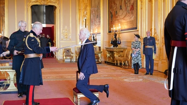 Cinematographer Roger Deakins was knighted on Tuesday