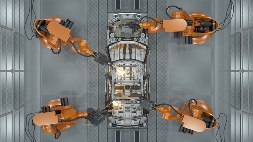 Up to 2016, more than twice as many robots were sold to car makers as to all other industry sectors combined