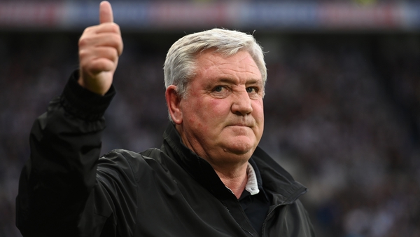 Steve Bruce is back in the game.