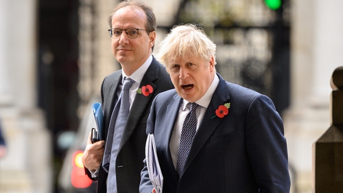 Martin Reynolds has resigned as Boris Johnson's principal private secretary (File pic)