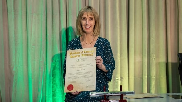 Vicky Phelan is the fifth woman to receive the Freedom of Limerick