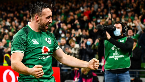 Conan has taken over from CJ Stander as Ireland's first choice number eight
