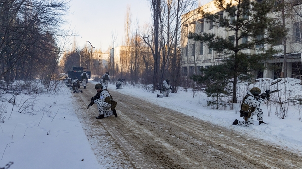 Ukraine Forces Train For Combat In Chernobyl Ghost Town